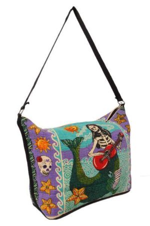 day of the dead handbag-mermaid